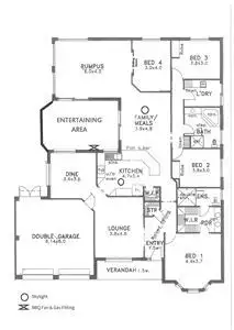 Floorplan of Homely house listing, 8 Heathcote Avenue, Northgate SA 5085