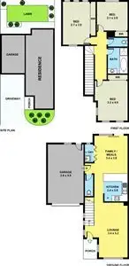 Floorplan of Homely townhouse listing, 14/90 Edgars Road, Thomastown VIC 3074