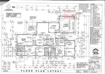 Floorplan of Homely rural property listing, 41 Challenge Ave, Kensington Grove QLD 4341