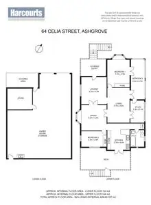 Floorplan of Homely house listing, 64 Celia Street, Ashgrove QLD 4060