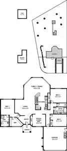 Floorplan of Homely house listing, 31-33 Carrigan Way, Gleneagle QLD 4285