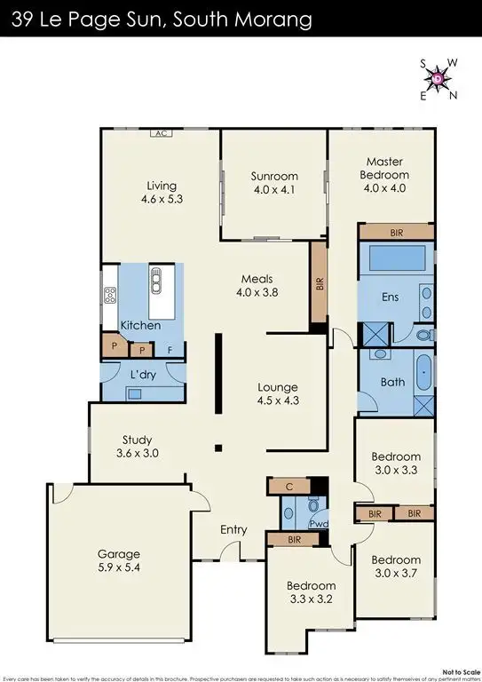 Floorplan of Homely house listing, 39 Le Page Run, South Morang VIC 3752