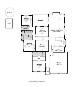 Floorplan of Homely house listing, 8 John Pirie Court, Mccracken SA 5211