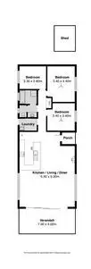 Floorplan of Homely house listing, 6 Charles Street, Middleton SA 5213