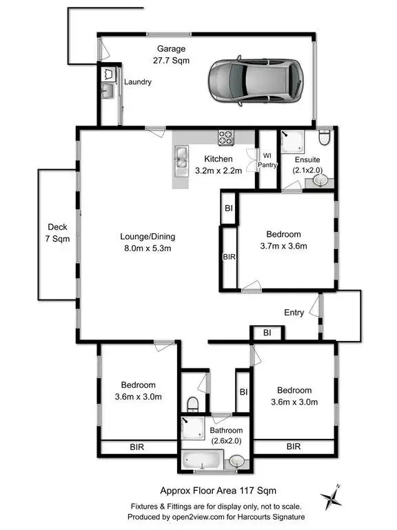 Floorplan of Homely house listing, 2/20 Avoca Street, Lindisfarne TAS 7015