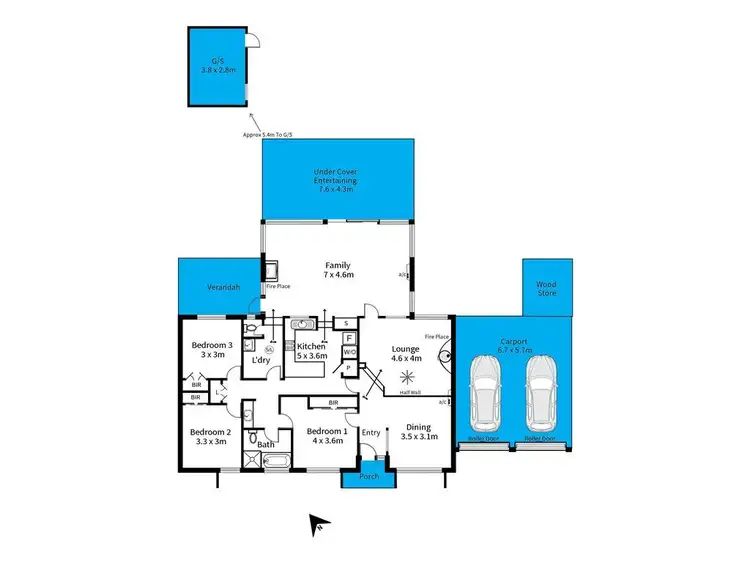 Floorplan of Homely house listing, 23 Pine Drive, Aberfoyle Park SA 5159