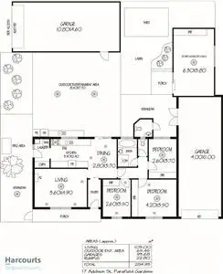 Floorplan of Homely house listing, 17 Addison Street, Parafield Gardens SA 5107
