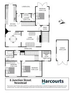 Floorplan of Homely house listing, 8 Junction Street, Newstead TAS 7250