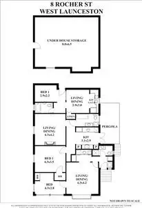 Floorplan of Homely house listing, 8 Rocher Street, Launceston TAS 7250