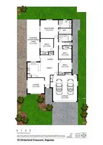 Floorplan of Homely house listing, 16 Hinterland Crescent, Algester QLD 4115