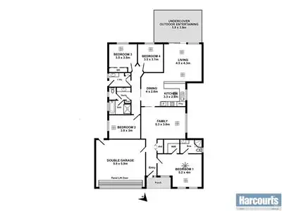 Floorplan of Homely house listing, 13 Alanah Close, Happy Valley SA 5159