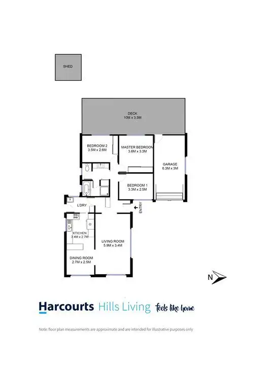Floorplan of Homely house listing, 79 Sherridon Crescent, Quakers Hill NSW 2763