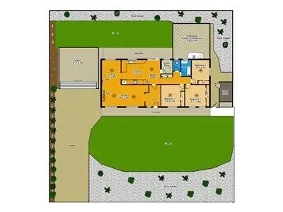 Floorplan of Homely house listing, 6 Nicolle Court, Happy Valley SA 5159