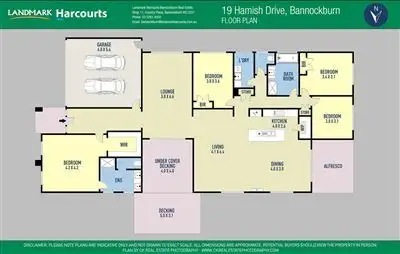 Floorplan of Homely house listing, 19 Hamish Drive, Bannockburn VIC 3331