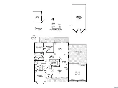 Floorplan of Homely house listing, 5 Takari Court, Hallett Cove SA 5158
