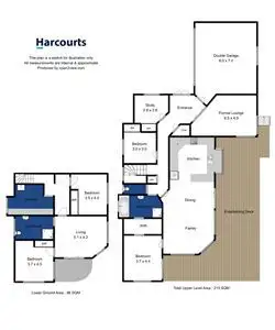 Floorplan of Homely house listing, 12 Honeysuckle Drive, Blackmans Bay TAS 7052