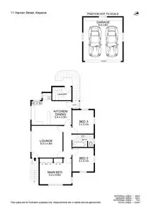 Floorplan of Homely house listing, 11 Hanran Street, Keperra QLD 4054
