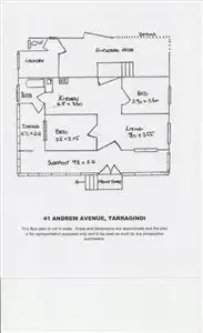 Floorplan of Homely house listing, 41 Andrew Avenue, Tarragindi QLD 4121