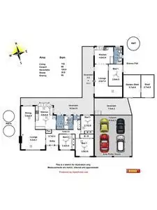 Floorplan of Homely house listing, 139 Kentish Road (Bibaringa), One Tree Hill SA 5114