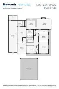 Floorplan of Homely house listing, 6449 Huon Highway, Dover TAS 7117