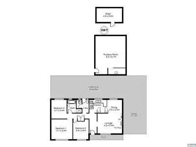 Floorplan of Homely house listing, 22 Malcolm Street, Salisbury SA 5108