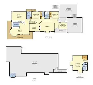Floorplan of Homely house listing, 92 Army Road, Boronia VIC 3155