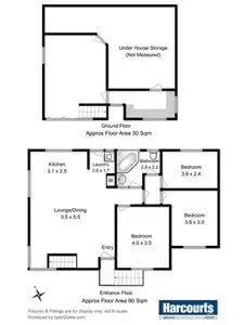 Floorplan of Homely house listing, 24 Bilinga Street, Mornington TAS 7018
