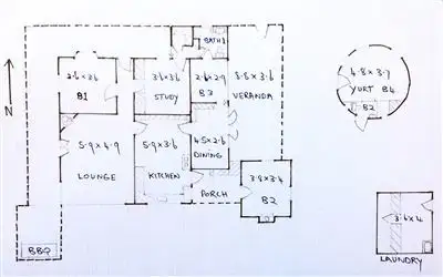 Floorplan of Homely rural property listing, 191 Stewarts Brook Rd, "Jarramarumba", Belltrees via, Scone NSW 2337