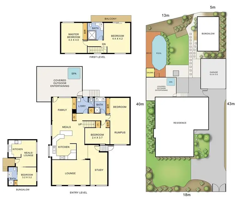 Floorplan of Homely house listing, 4 Piper Road, Ferntree Gully VIC 3156