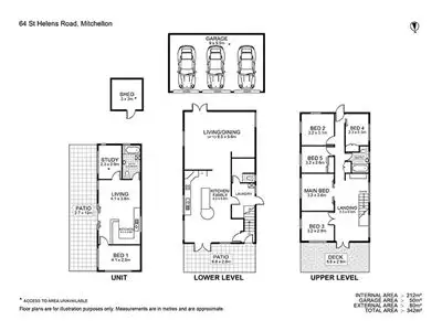 Floorplan of Homely house listing, 64 St. Helens Road, Mitchelton QLD