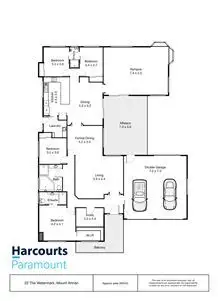 Floorplan of Homely house listing, 22 The Watermark, Mount Annan NSW 2567