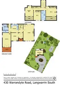 Floorplan of Homely house listing, 430 Warrandyte Road, Langwarrin VIC 3910