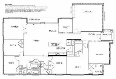 Floorplan of Homely house listing, 90 Wenhams Lane, Wangaratta VIC 3677