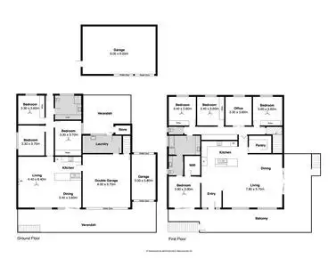 Floorplan of Homely house listing, 101 Padman Crescent, Middleton SA 5213