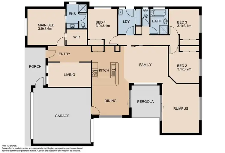 Floorplan of Homely house listing, 40 Brumbys Road, Carrum Downs VIC 3201