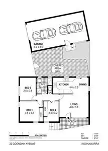 Floorplan of Homely house listing, 22 Goondah Avenue, Koonawarra NSW 2530