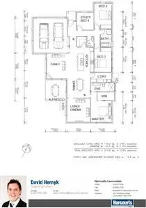 Floorplan of Homely house listing, 99 Southgate Drive, Kings Meadows TAS 7249