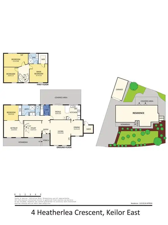 Floorplan of Homely house listing, 4 Heatherlea Crescent, Keilor East VIC 3033