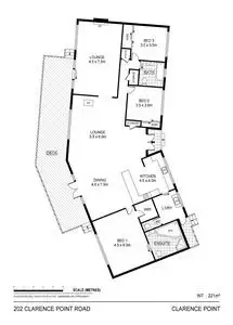 Floorplan of Homely house listing, 202 Clarence Point Road, Clarence Point TAS 7270