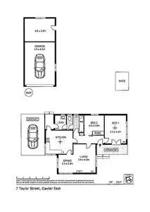 Floorplan of Homely house listing, 7 Taylor Street, Gawler East SA 5118