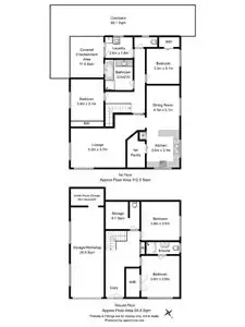 Floorplan of Homely house listing, 38 Corinda Grove, West Moonah TAS