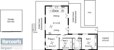 Floorplan of Homely house listing, 29 Wattle Crescent, Tea Tree Gully SA 5091
