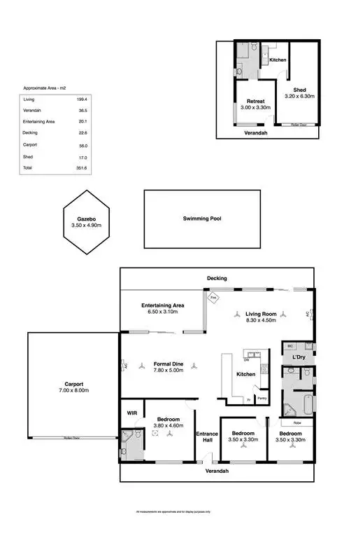 Floorplan of Homely house listing, 38 Methodist Street, Willunga SA 5172