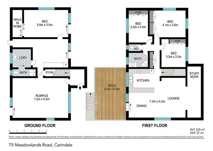 Floorplan of Homely house listing, 73 Meadowlands Road, Carindale QLD 4152