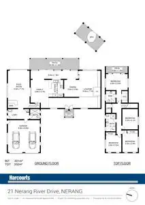 Floorplan of Homely house listing, 21 Nerang River Drive, Nerang QLD 4211