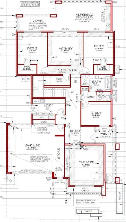 Floorplan of Homely house listing, 23 Newark Turn, North Coogee WA 6163