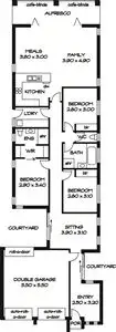 Floorplan of Homely house listing, 14 Second Street, Magill SA 5072
