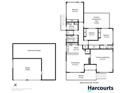 Floorplan of Homely house listing, 6 Grandview court, Howrah TAS 7018