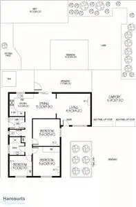 Floorplan of Homely house listing, 8 Turtur Drive, Paralowie SA 5108