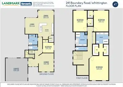 Floorplan of Homely house listing, 241 Boundary Road, Whittington VIC 3219